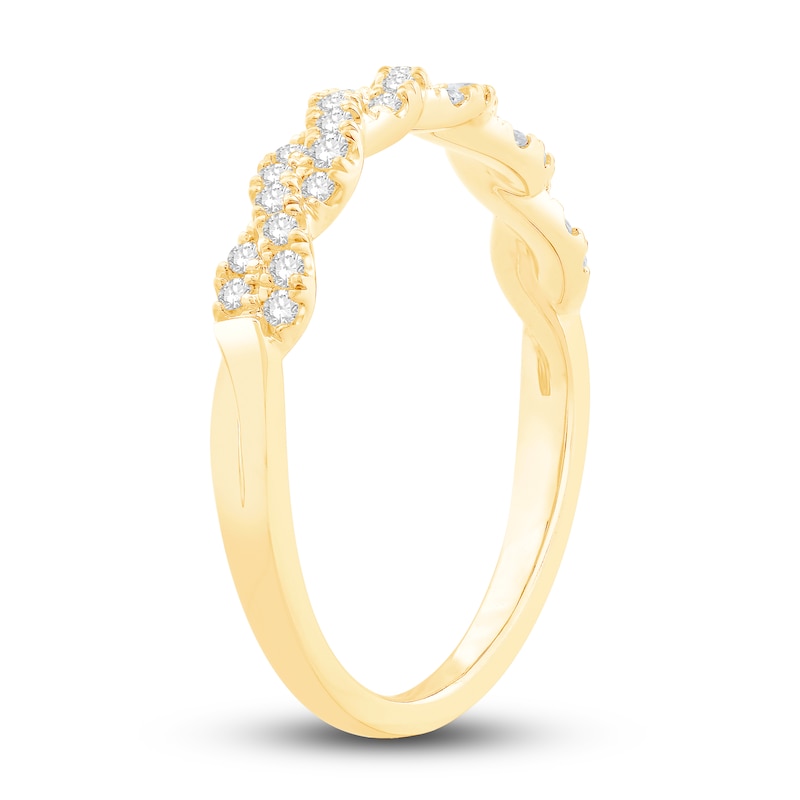 Main Image 2 of Previously Owned Diamond Anniversary Ring 1/4 ct tw Round 14K Yellow Gold