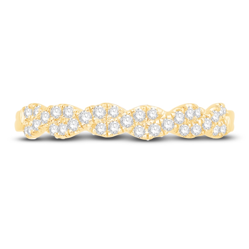 Main Image 3 of Previously Owned Diamond Anniversary Ring 1/4 ct tw Round 14K Yellow Gold