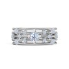 Thumbnail Image 1 of Previously Owned Certified Diamond Ring 1/2 ct tw Round-cut 14K White Gold