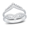 Thumbnail Image 1 of Previously Owned Diamond Enhancer Ring 3/8 ct tw Round 14K White Gold