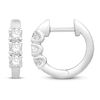 Thumbnail Image 2 of Previously Owned Diamond Earrings 1/2 ct tw Round 10K White Gold