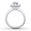 Thumbnail Image 2 of Previously Owned Colorless Diamond Ring Setting 1 ct tw Round 14K White Gold