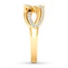 Thumbnail Image 3 of Previously Owned Diamond Anniversary Band 1/5 ct tw Round-cut 10K Yellow Gold