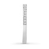 Thumbnail Image 3 of Previously Owned Colorless Diamond Anniversary Band 1/4 ct tw 14K White Gold
