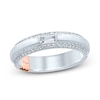 Thumbnail Image 1 of Previously Owned Pnina Tornai Found The One Men's Diamond Wedding Band 1/2 ct tw Round/Baguette 14K White Gold