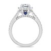 Thumbnail Image 2 of Previously Owned Vera Wang WISH Ring Setting 3/4 ct tw Diamonds 14K White Gold