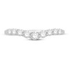 Thumbnail Image 3 of Previously Owned Diamond Contour Ring 1/2 ct tw Round 14K White Gold