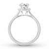 Thumbnail Image 2 of Previously Owned Diamond Ring Setting 1/10 carat tw Round 14K White Gold