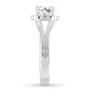 Thumbnail Image 3 of Previously Owned Diamond Ring Setting 1/10 carat tw Round 14K White Gold