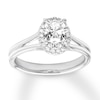 Thumbnail Image 4 of Previously Owned Diamond Ring Setting 1/10 carat tw Round 14K White Gold