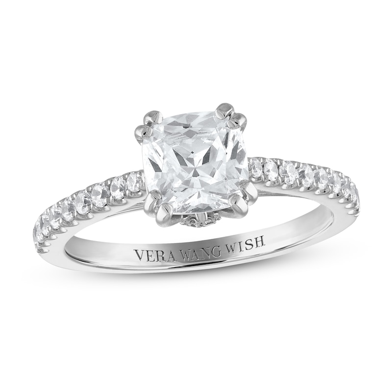Previously Owned Vera Wang WISH Diamond Engagement Ring 1/4 ct