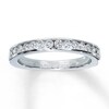 Thumbnail Image 1 of Previously Owned Diamond Anniversary Band 3/8 ct tw Round-cut 18K White Gold
