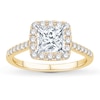 Thumbnail Image 3 of Previously Owned Diamond Engagement Ring Setting 1/2 ct tw Round 14K Yellow Gold