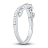 Thumbnail Image 2 of Previously Owned Diamond Contour Band 1/3 ct tw Round 14K White Gold