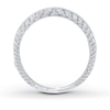Thumbnail Image 2 of Previously Owned Scott Kay Band 1/10 ct tw Diamonds 14K White Gold
