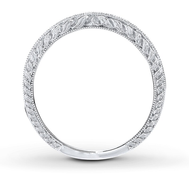 Main Image 2 of Previously Owned Scott Kay Band 1/10 ct tw Diamonds 14K White Gold