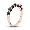Thumbnail Image 2 of Previously Owned Pnina Tornai Exclusively Yours Black Diamond Anniversary Ring 1 ct tw Marquise/Round 14K Rose Gold