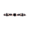 Thumbnail Image 3 of Previously Owned Pnina Tornai Exclusively Yours Black Diamond Anniversary Ring 1 ct tw Marquise/Round 14K Rose Gold