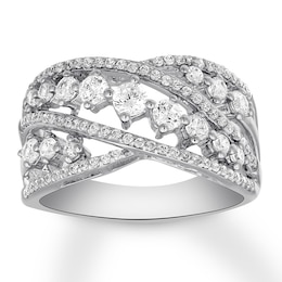 Previously Owned Diamond Ring 1 carat tw Round 14K White Gold