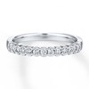 Thumbnail Image 4 of Previously Owned Diamond Anniversary Band 1/4 ct tw Round-cut Platinum