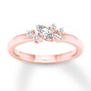 Thumbnail Image 1 of Previously Owned Marquise, Round & Baguette Diamond Ring 1/3 carat tw 10K Rose Gold