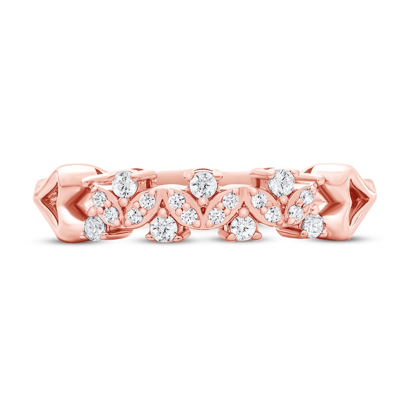 Main Image 3 of Previously Owned Diamond Ring 1/6 ct tw Round 10K Rose Gold