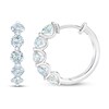 Thumbnail Image 2 of Previously Owned THE LEO First Light Diamond Earrings 2 ct tw Round 14K White Gold