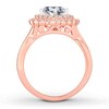 Thumbnail Image 2 of Previously Owned Diamond Ring Setting 3/8 ct tw Round-cut 14K Rose Gold