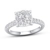 Thumbnail Image 1 of Previously Owned Diamond Engagement Ring 1 1/5 ct tw Round 14K White Gold