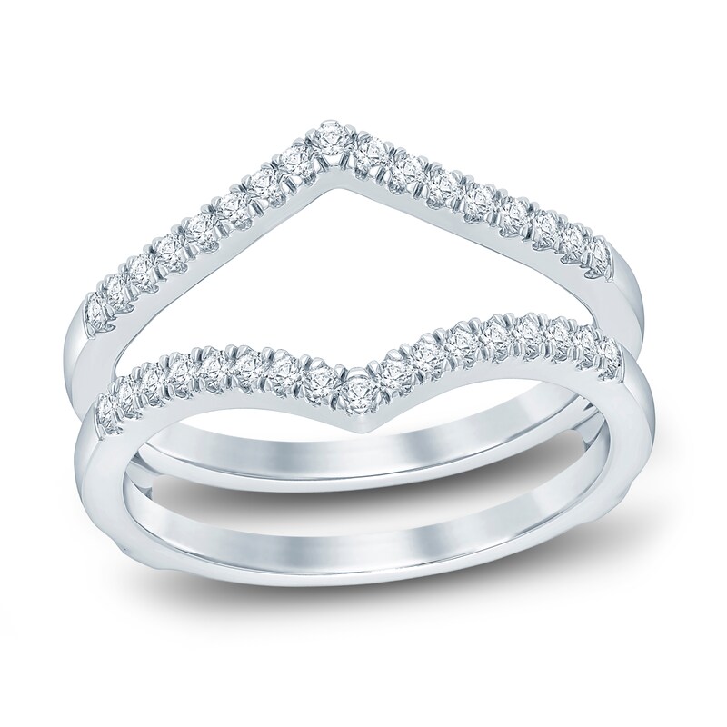 Main Image 1 of Previously Owned Diamond Enhancer Band 1/5 ct tw Round 14K White Gold