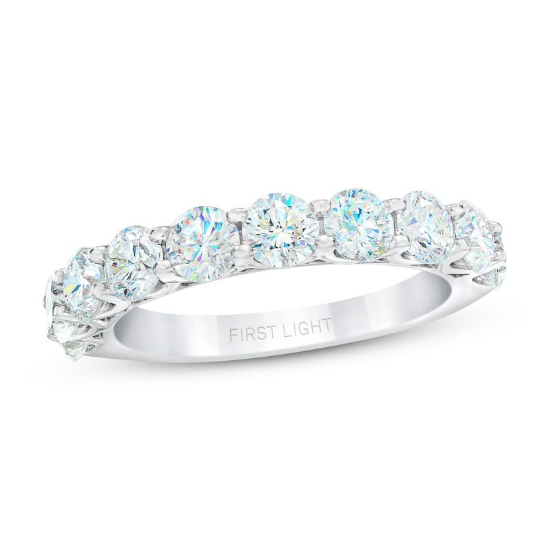 Main Image 1 of Previously Owned THE LEO First Light Diamond Ring 2 ct tw Round 14K White Gold