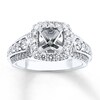Thumbnail Image 1 of Previously Owned Diamond Engagement Ring Setting 1 1/8 ct tw Round 14K Gold