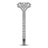 Thumbnail Image 2 of Previously Owned Michael M Diamond Engagement Ring Setting 1/3 ct tw Round 18K White Gold (Center diamond is sold separately)