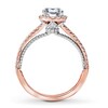 Thumbnail Image 2 of Previously Owned Diamond Engagement Ring Setting 1/3 ct tw Round 14K Rose Gold