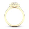 Thumbnail Image 3 of Previously Owned Diamond Ring 3/4 ct tw Round 14K Yellow Gold