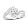 Thumbnail Image 1 of Previously Owned Diamond Engagement Ring 7/8 ct tw Round 14K White Gold