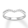 Thumbnail Image 1 of Previously Owned Diamond Contour Ring 1/5 carat tw Round 14K White Gold