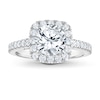 Thumbnail Image 3 of Previously Owned Vera Wang WISH Diamond Engagement Ring Setting 3/4 ct tw Round 14K White Gold