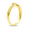 Thumbnail Image 2 of Previously Owned Diamond Enhancer Ring 1/5 ct tw Round 14K Yellow Gold