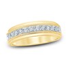 Thumbnail Image 1 of Previously Owned Men's Diamond Wedding Band 1/2 ct tw Round 14K Yellow Gold
