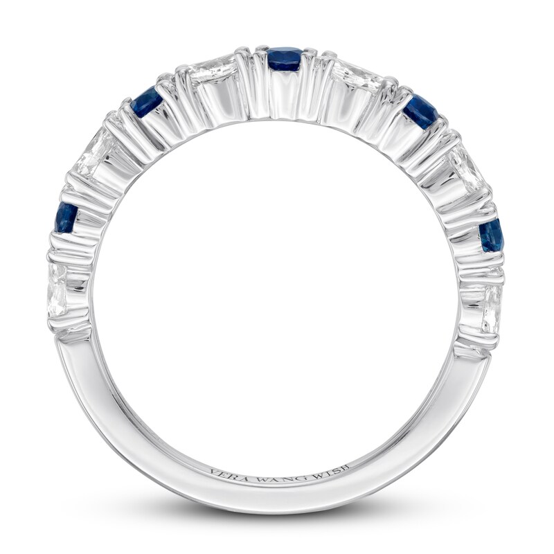 Main Image 2 of Previously Owned Vera Wang WISH Diamond Band 1/2 carat tw 14K White Gold