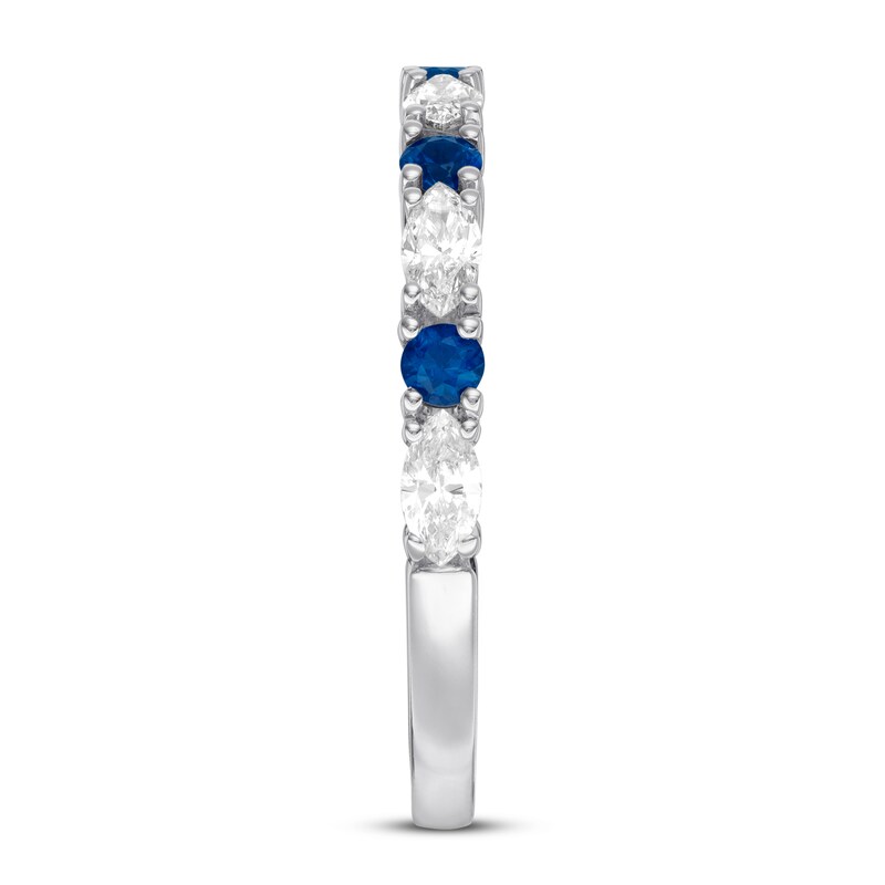 Main Image 3 of Previously Owned Vera Wang WISH Diamond Band 1/2 carat tw 14K White Gold