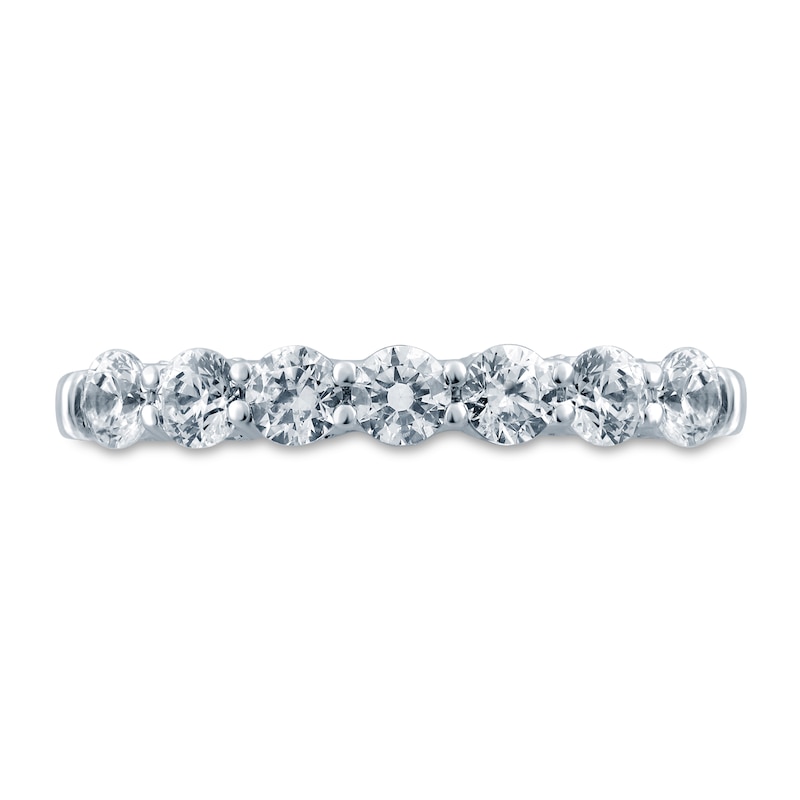 Main Image 3 of Previously Owned Pnina Tornai Lovingly Yours Diamond Anniversary Ring 1 ct tw Round 14K White Gold