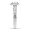 Thumbnail Image 2 of Previously Owned Vera Wang LOVE Ring 7/8 carat tw Diamonds 14K White Gold