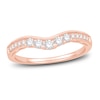 Thumbnail Image 1 of Previously Owned Diamond Contour Ring 1/3 ct tw Round 14K Rose Gold