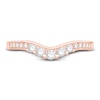 Thumbnail Image 3 of Previously Owned Diamond Contour Ring 1/3 ct tw Round 14K Rose Gold