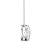 Thumbnail Image 3 of Previously Owned Diamond Necklace 1 ct tw Round 14K White Gold 16" to 18" Adj.