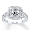 Thumbnail Image 1 of Previously Owned Diamond Ring Setting 5/8 ct tw Round-cut 14K White Gold
