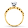 Thumbnail Image 2 of Previously Owned Diamond Engagement Ring Setting 1-5/8 ct tw Round 14K Yellow Gold