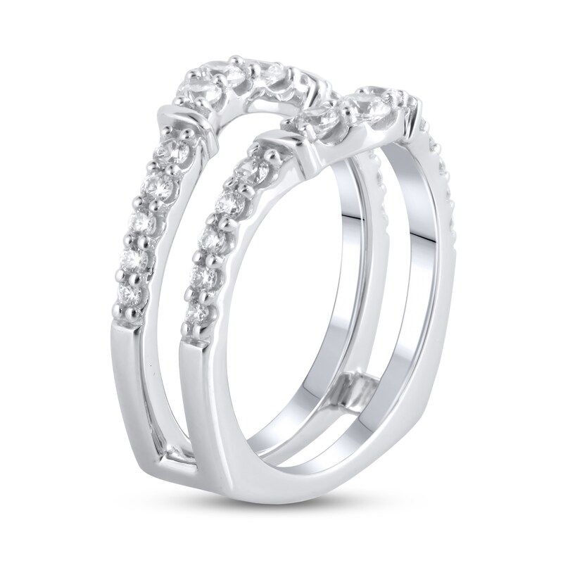 Main Image 2 of Previously Owned Hearts Desire Enhancer Ring 1 ct tw Diamonds 18K White Gold